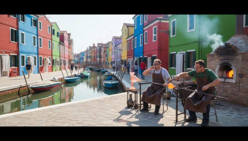 izlet Murano Burano Venecija izlet Murano Burano Venecija